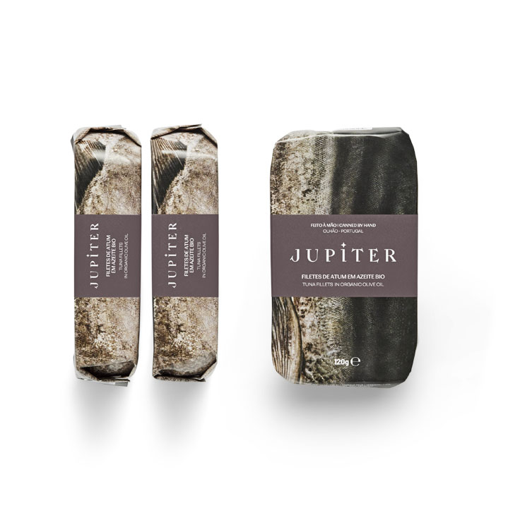 FILETES DE ATUM EM AZEITE BIOLOGICO 120G JUPITER